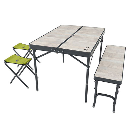 ロゴス LOGOS ROSY ファミリーベンチテーブルセット 73189057 4981325528614 WHATNOT通販格安セール情報 楽天 通販