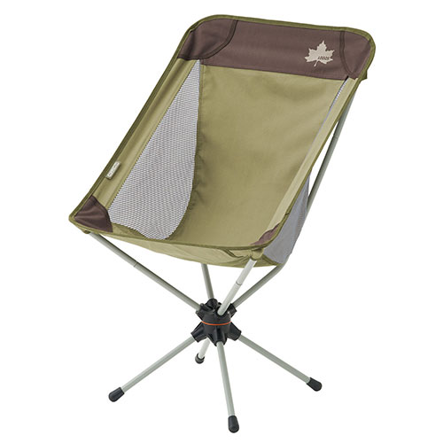 ロゴス LOGOS LOGOS Life 回るんチェア（ブラウン） 73173073 4981325528676 チェア イス 椅子 WHATNOT通販格安セール情報　楽天　通販