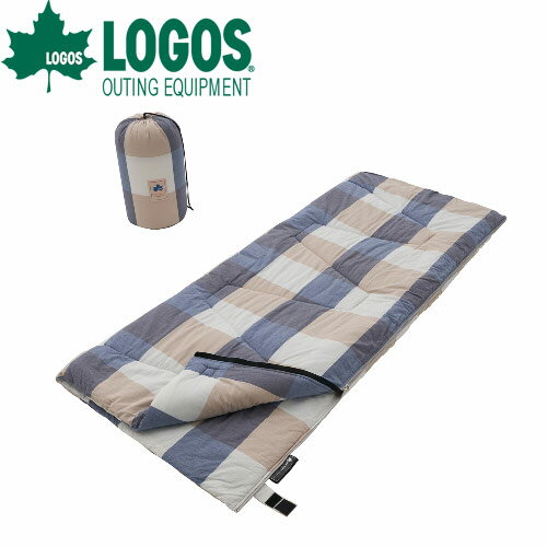 ロゴス(LOGOS) 寝袋 シュラフ デザインコットンシュラフ・0 72683040 4981325534530 WHATNOT