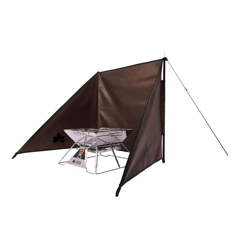 ロゴス(LOGOS) TAKIBI de JINMAKU-BA 81064041 4981325535636 陣幕 炎幕 焚き火 たき火 焚火 WHATNOT