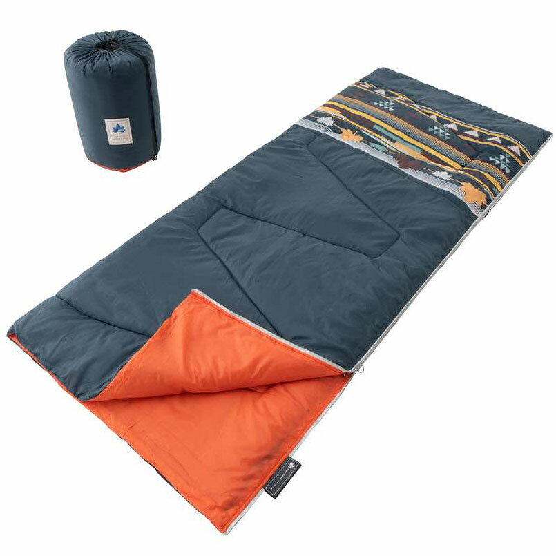 ロゴス(LOGOS) 丸洗い寝袋 シュラフ リバーシブル・5(ダークグリーンナバホ) 72600012 4981325536701 WHATNOT