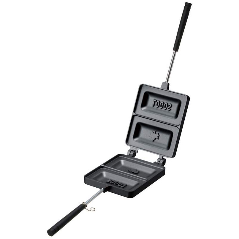 ロゴス(LOGOS) LOGOS ホットサンドパン-BA 81062245 4981325537692 サンドイッチクッカー WHATNOT通販格安セール情報 楽天 通販