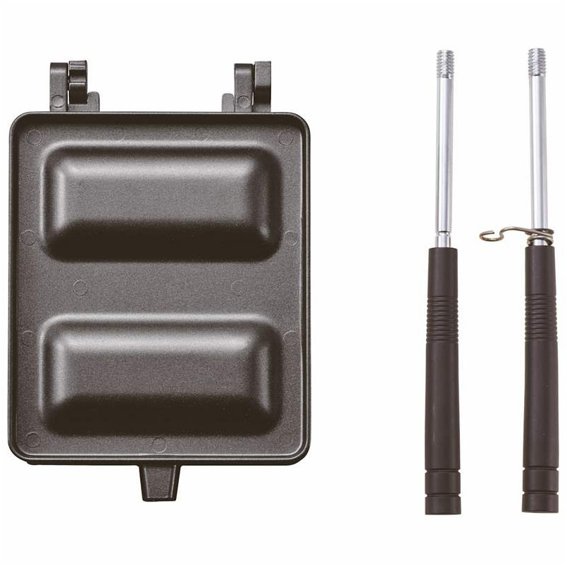 ロゴス(LOGOS) LOGOS ホットサンドパン-BA 81062245 4981325537692 サンドイッチクッカー WHATNOT通販格安セール情報 楽天 通販