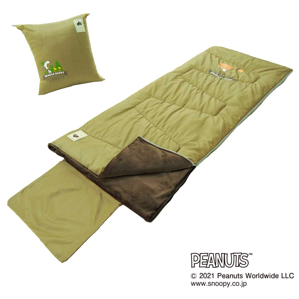 ロゴス(LOGOS) SNOOPY クッションシュラフ 86001089 4981325501143 寝袋 WHATNOT通販格安セール情報 楽天 通販