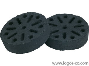 ロゴス LOGOS 83100102 エコココロゴス・ラウンドストーブ2 マッチで着火。1個でステーキ14枚以上焼ける「エコ炭」。 WHATNOT