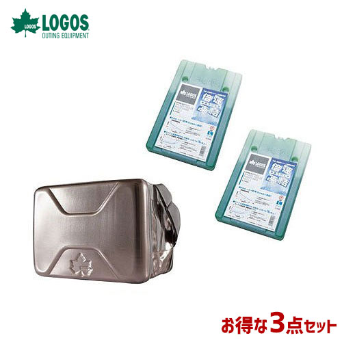 ロゴス LOGOS クーラー3点セット ハイパー氷点下クーラーL 倍速凍結・氷点下パックL クーラー 保冷剤 81670080 81660641x2 WHATNOT 福袋