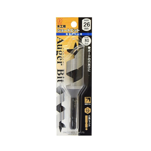 乐天商城 - No.1 ショートビット 25mm他 26mm