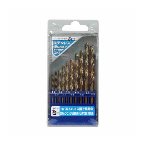 乐天商城 - iHelp ステン用ドリルセット10PC IH-718