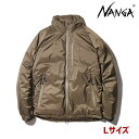 ナンガ NANGA オーロラスタンドカラーダウンジャケット コヨーテ Lサイズ AURORA STAND COLLAR DOWN JACKET(Men) N1asCYG2 4938101040235 その1