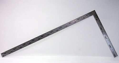 シンワ測定 曲尺 厚手広巾 ステン 50cm 11207