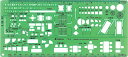 シンワ測定 テンプレート 建築定規 TD-4