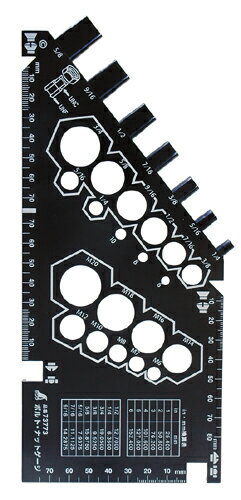楽天市場】シンワ ボルトナットゲージ 73773の通販