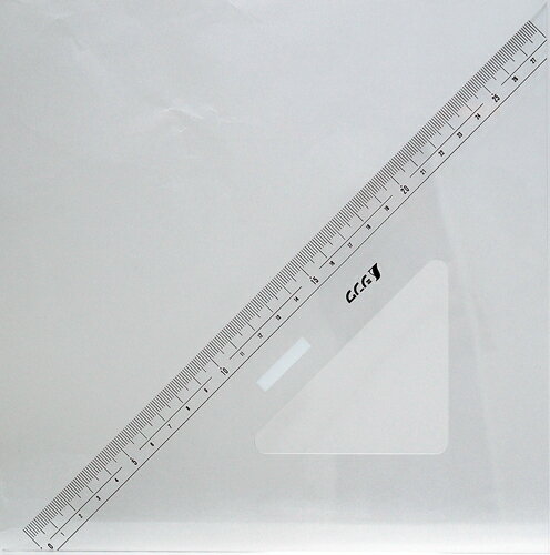 シンワ測定 三角定規30cm 75264