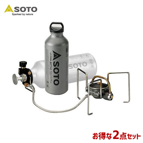 SOTO/ソト MUKAストーブ&フューエルボトル2点セット アウトドア・キャンプ用品 SOD-371 SOD-700-07 福袋通販格安セール情報 楽天 通販