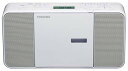 ◆商品名：TOSHIBA(東芝) CDラジオ TY-C250-W (ホワイト) 【CDプレーヤー部】 チャンネル数:2チャンネルステレオ サンプリング周波数:44.1kHz メディア:CD、CD-R/RW(CD-DAフォーマットで記録された音楽ディスク) 【ラジオ部】 TY-C250(W)