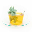カロラータ アニマル 茶こし (トリケラトプス/食洗機 電子レンジ対応/シリコン) 可愛い 恐竜 ティーストレーナー ティーインフューザ