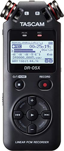 TASCAM(タスカム) DR-05X USB オーディオインターフェース搭載 ステレオ リニアPCMレコーダー ハンディレコーダー USBマイク Youtube