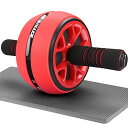AUOPLUS 腹筋ローラー 膝マット付き アブホイール 腹筋 トレーニング器具 筋トレグッズ エクササイズローラー 体幹 ストレッチ ダイ
