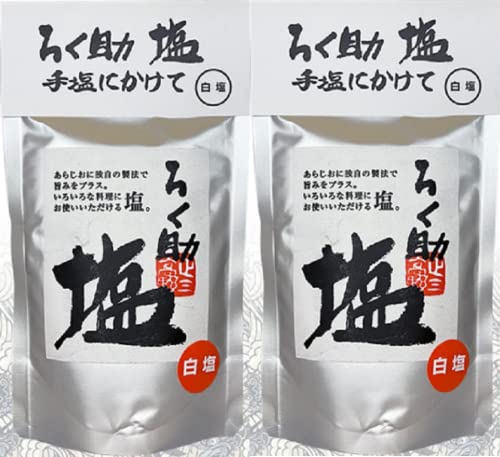 ろく助 顆粒タイプ（白塩）150g 干椎茸 昆布 干帆立貝 のうま味をプラス　×　2袋