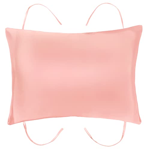 Daisy King シルク枕カバー (シルク100%) 春夏用 安眠 美肌 髪 うるおい 究極の肌触り 絹 ピローケース 洗える 紐付き 43 63 50 70 (