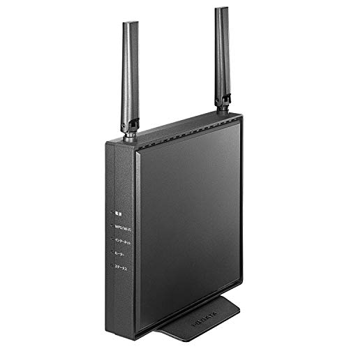 アイ・オー・データ WiFi 無線LAN ルーター dual_band 11ax 最新規格 Wi-Fi6 AX1800 1201+574Mbps 可動式アンテナ IPv6 3階建/4LDK/2