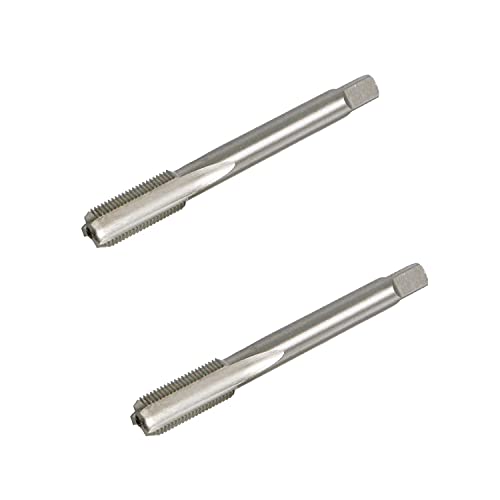 Aopin M8 x 0.75テーパーハンドタップHSSメートル法高速度鋼ハンド/機械使用ストレートフルートねじタップ、新しいねじの作成に使用