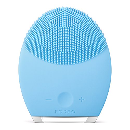 FOREO LUNA 2 for コンビネーションスキン 電動洗顔ブラシ シリコーン製 音波振動 エイジングケア※ ブルー