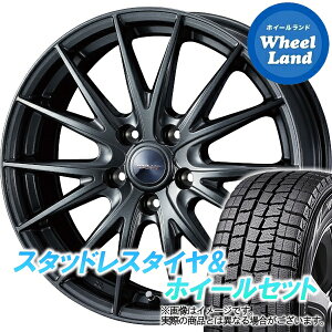 【新春特別クーポンを見逃すな!】【タイヤ交換対象】ホンダ ヴェゼル RV系 18インチ装着車 WEDS ヴェルヴァ スポルト2 ディープメタル ダンロップ ウインターマックス WM01 215/65R16 16インチ スタッドレスタイヤ&ホイールセット 4本1台分