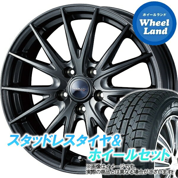 【30日(木)今月最後のクーポン!!】【タイヤ交換対象】トヨタ プレミオ 260系 WEDS ヴェルヴァ スポルト2 ディープメタル トーヨー オブザーブ ガリットGIZ 205/55R16 16インチ スタッドレスタイヤ&ホイールセット 4本1台分