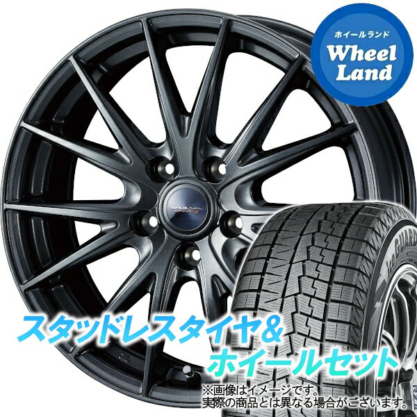 【30日(木)今月最後のクーポン 】【タイヤ交換対象】トヨタ プリウス 50系 WEDS ヴェルヴァ スポルト2 ディープメタル ヨコハマ アイスガード 7 IG70 215/45R17 17インチ スタッドレスタイヤ ホイールセット 4本1台分