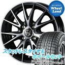 【10日(金)はお得な日!!】【タイヤ交換対象】ダイハツ ミラジーノ L650系 WEDS ライツレー VS ブラックメタリックポリッシュ ヨコハマ アイスガード 7 IG70 165/55R15 15インチ スタッドレスタイヤ&ホイールセット 4本1台分