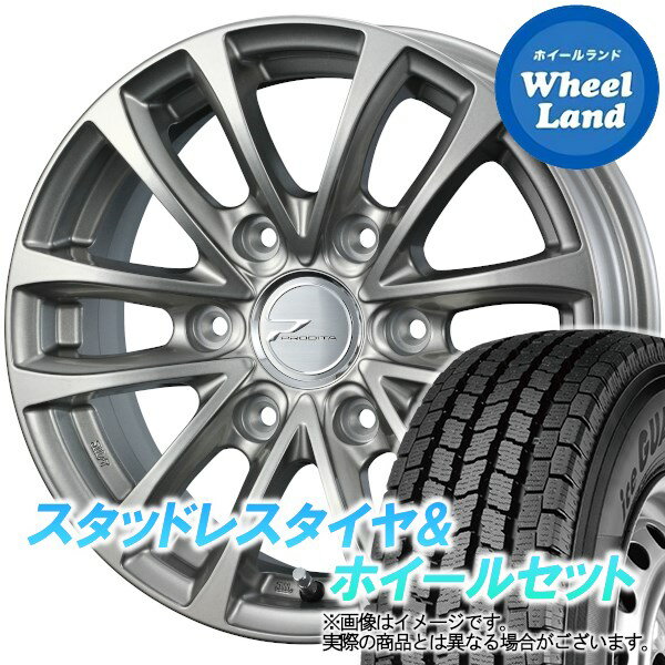 【25日(土)はお得な日!!】【タイヤ交換対象】ニッサン NV350キャラバン E26系 WEDS プロディータ HC チタンシルバー ヨコハマ アイスガード iG91 195/80R15 15インチ スタッドレスタイヤ&ホイールセット 4本1台分