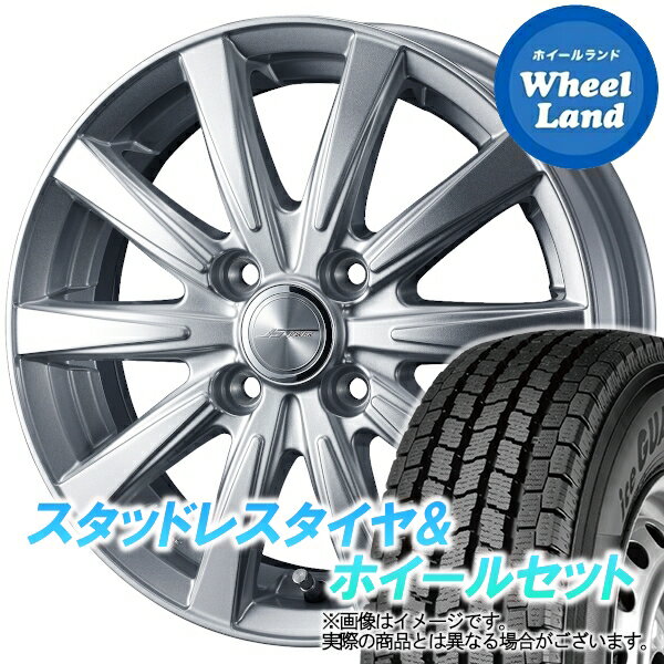 【5日(水)クーポンあり!!】【タイヤ交換対象】トヨタ プロボックス 50系 WEDS ジョーカー スピリッツ シルバー ヨコハマ アイスガード iG91 165/80R13 13インチ スタッドレスタイヤ&ホイールセット 4本1台分