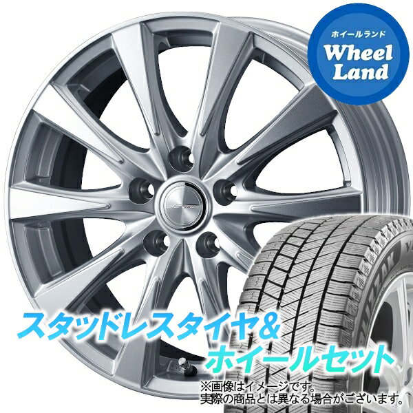 【25日(土)はお得な日!!】【タイヤ交換対象】ホンダ シビックセダン FC1 WEDS ジョーカー スピリッツ シルバー ブリヂストン ブリザック VRX3 215/55R16 16インチ スタッドレスタイヤ&ホイールセット 4本1台分