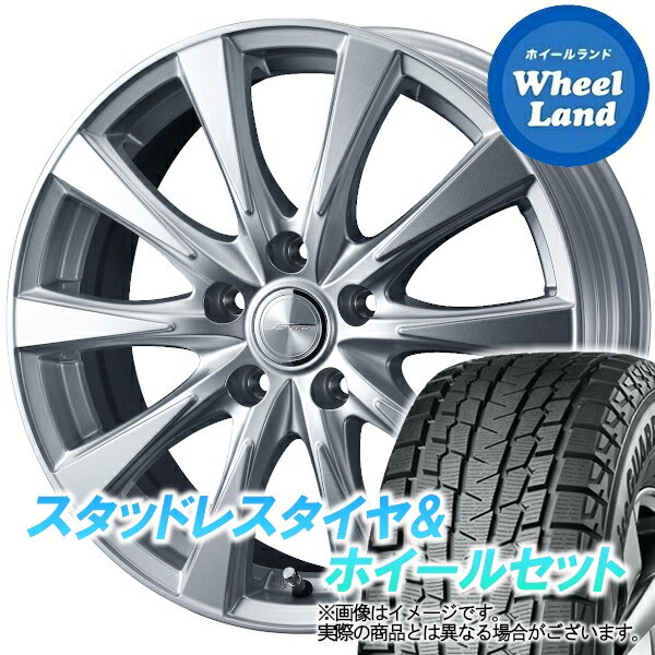 【25日(土)はお得な日!!】【タイヤ交換対象】ミツビシ アウトランダー GF7W,GF8W WEDS ジョーカー スピリッツ シルバー ヨコハマ アイスガード SUV G075 215/70R16 16インチ スタッドレスタイヤ&ホイールセット 4本1台分