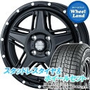 【10日(金)はお得な日!!】【タイヤ交換対象】スズキ アルト ラパン HE21系 WEDS マッドヴァンス 07 フルマットブラック ヨコハマ アイスガード 7 IG70 165/50R15 15インチ スタッドレスタイヤ&ホイールセット 4本1台分