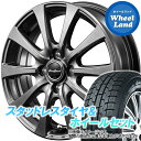 【2/20(火)クーポンに注目!!】【タイヤ交換対象】ホンダ N BOX+ JF系 NA車 4WD MID ユーロスピード G10 メタリックグレー トーヨー オブザーブ ガリットGIZ 165/55R15 15インチ スタッドレスタイヤ&ホイールセット 4本1台分