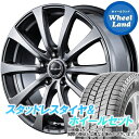 【5日(日)クーポンあり!!】【タイヤ交換対象】ミツビシ デリカD:5 CV5W 2WD MID ユーロスピード G10 メタリックグレー ブリヂストン ブリザック VRX3 215/60R16 16インチ スタッドレスタイヤ&ホイールセット 4本1台分