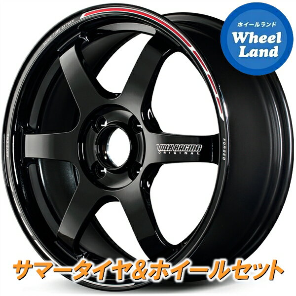 【在庫あり】【軽自動車、ワークス等】【タイヤ交換対象】レイズ(RAYS) ボルクレーシング TE37SONIC TIMEATTACKEDITION 【ダンロップ/ヨコハマ】165/55R15 15インチ サマータイヤ&ホイールセット 4本1台分