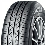 14インチ サマータイヤ　セット【適応車種：ヴィッツ(130系 165/70R14インチ装着車)】HOT　STUFF ラフィット LE−03 ブラックポリッシュ 5.5Jx14Bluearth AE01F 165/70R14