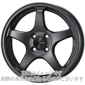 【8/25(木)クーポンあります!!】【タイヤ交換対象】トヨタ ヴィッツ 130系165/70R14装着車 ENKEI パフォーマンスライン PF05 ダークシルバー ダンロップ エナセーブ RV504 165/65R15 15インチ サマータイヤ ホイール セット 4本1台分