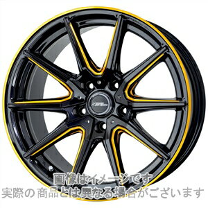 18インチヴァンガード30系 350S、240S SパッケージHOT STUFF クロススピード プレミアムRS-10 ピアノブラック/サイドマシニング + GOLDクリア 8.0Jx18グラントレック PT3 235/55R18