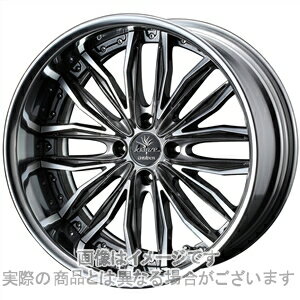 17インチウイングロードY12系WEDS クレンツェ グラベン クライン フォルム TSBGMポリッシュ 7.0Jx17ZIEX ZE914F 205/40R17