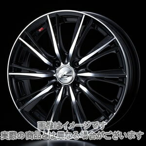 15インチエブリィワゴンDA64WWEDS レオニス WX ブラックミラーカット 4.5Jx15エナセーブ RV504 165/55R15