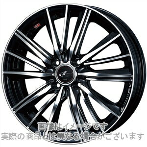 15インチ サマータイヤ　セット【適応車種：パレット SW(MK21S)】WEDS レオニス FY パールブラックミラーカット 4.5Jx15Bluearth AE−01 165/50R15