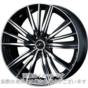15インチ サマータイヤ セット【適応車種:アイシス(ZGM10系)】WEDS レオニス FY パールブラックミラーカット 6.0Jx15Bluearth RV−02 195/65R15
