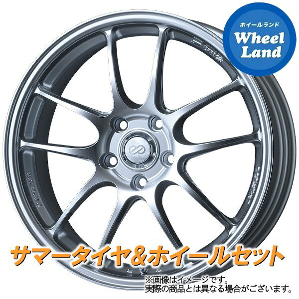 【1日(土)ワンダフル&クーポン!!】【タイヤ交換対象】ダイハツ ミラジーノ L650系 ENKEI パフォーマンスライン PF01 スパークルシルバー BS ポテンザ アドレナリンRE004 165/50R16 16インチ サマータイヤ ホイール セット 4本1台分