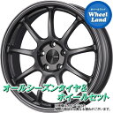 【31日～1日48時間クーポン!!】【タイヤ交換対象】トヨタ ウィッシュ 10系X・G ENKEI パフォーマンスライン PF09 ダークシルバー ヨコハマ ブルーアース 4S AW21 205/55R16 16インチ オールシーズンタイヤ ホイール セット 4本1台分