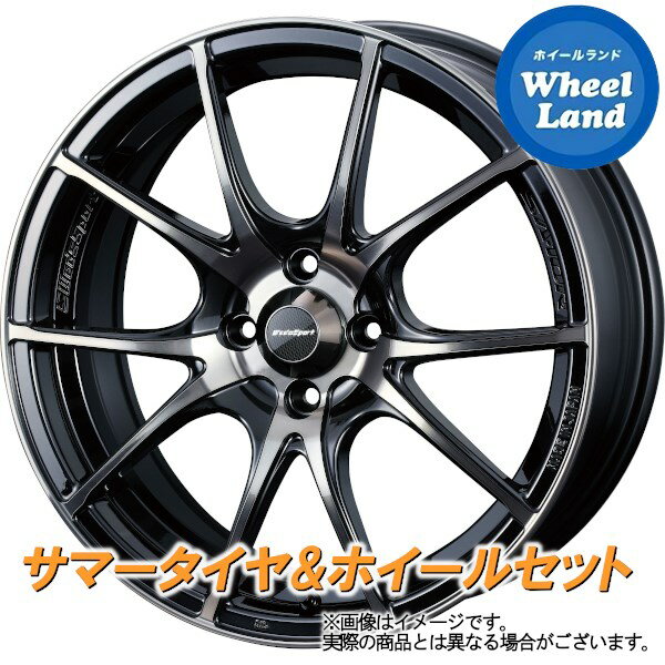 【20日(月)クーポンでお得!!】【タイヤ交換対象】ミツビシ エクリプスクロス GK1W WEDS ウェッズスポーツ SA-10R ゼブラブラックブライト トーヨー オープンカントリー RT 225/60R17 17インチ サマータイヤ ホイール セット 4本1台分