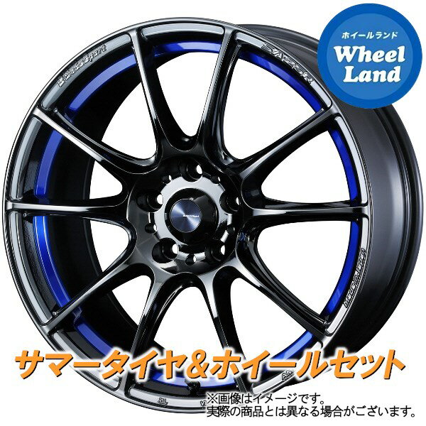 【15日(水)クーポンあり!!】【タイヤ交換対象】トヨタ カローラ フィールダー 140系 WEDS ウェッズスポーツ SA-25R BLC2 トーヨー ナノエナジー 3プラス 215/45R17 17インチ サマータイヤ ホイール セット 4本1台分